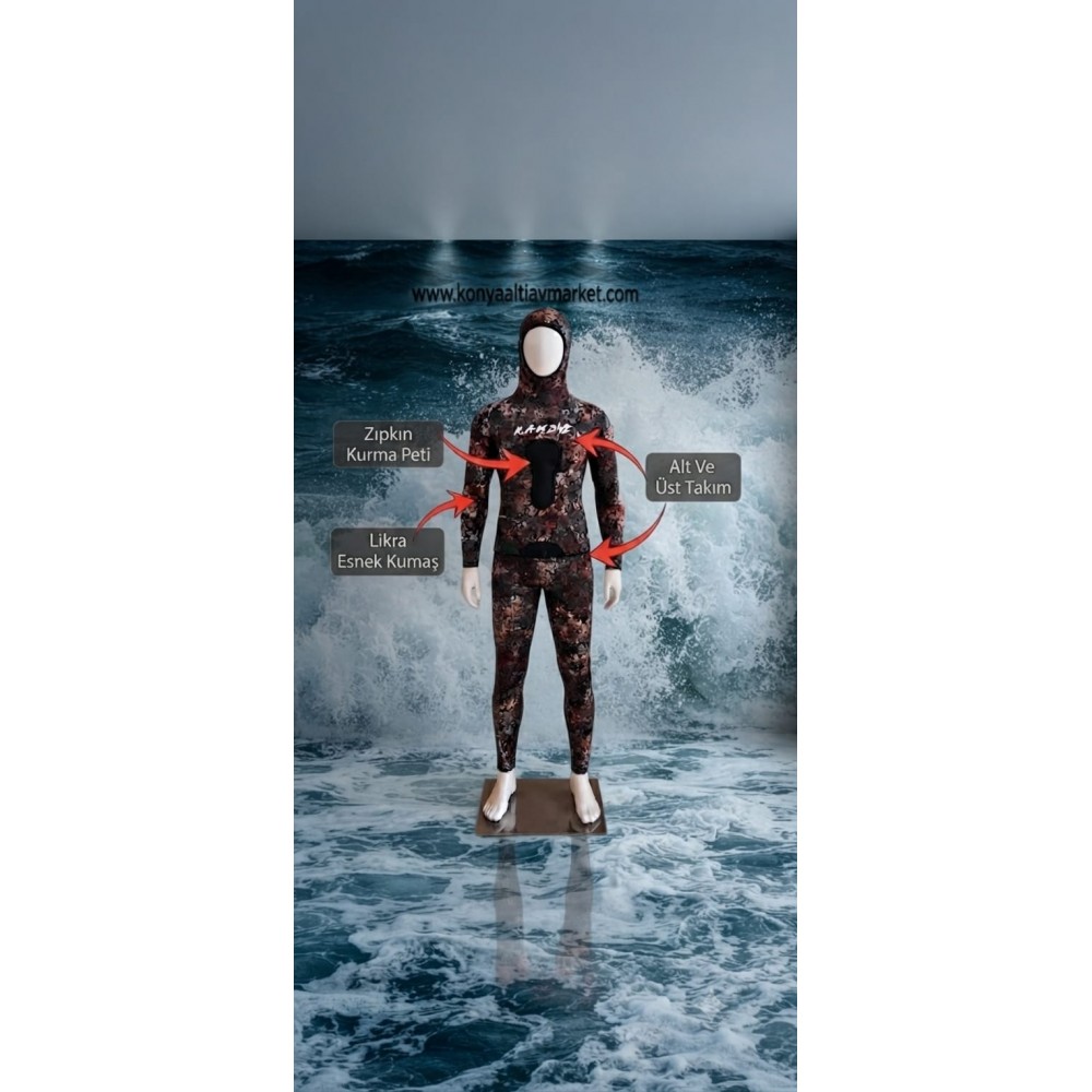 K.A.M RashGuard Likra Dalış Kıyafeti ( Yaz Ay'ı (Sıcak Sular ) İçin Özel Kıyafet ) K.A.M RashGuard Likra Dalış Kıyafeti ( Yaz Ay'ı (Sıcak Sular ) İçin Özel Kıyafet )